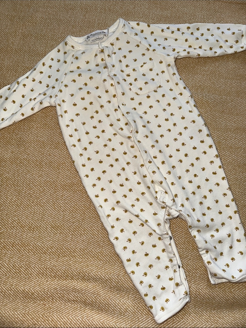 Bonpoint convertible romper gown 6m